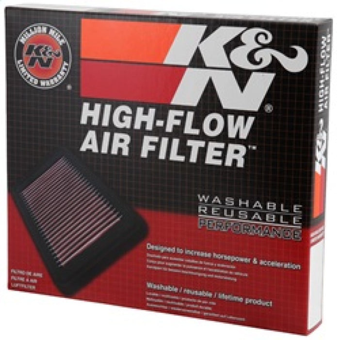 K&N Replacement Air Filter Compatible with Dodge CARAVAN 3.3L V6; 2008 33-2419