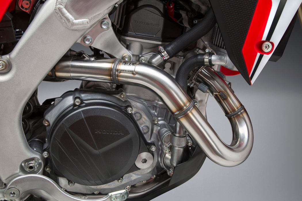 Yoshimura 961-1910 Rs-9 Header/Canister/End Cap Exhaust Dual Slip-On Ss-Al-Cf 22843BR520