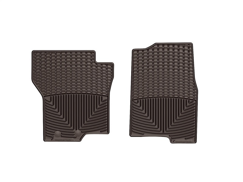 WeatherTech 2011-2014 Ford Expedition Front Rubber Mats Cocoa W241CO