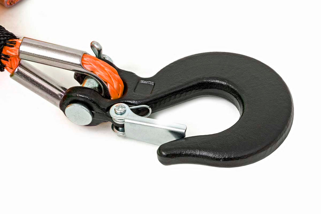 Rough Country Synthetic Rope 1/4 Inch 50 Ft Orange RS143