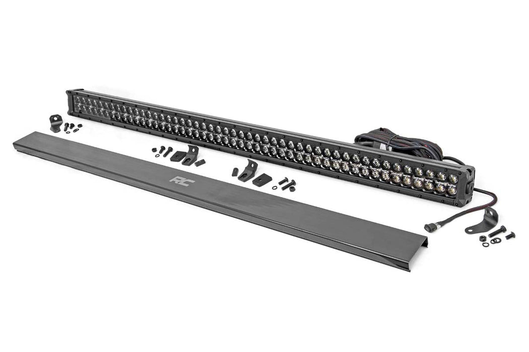 Rough Country Black Series Led Light 50 Inch Dual Row Amber Drl 70950BDA