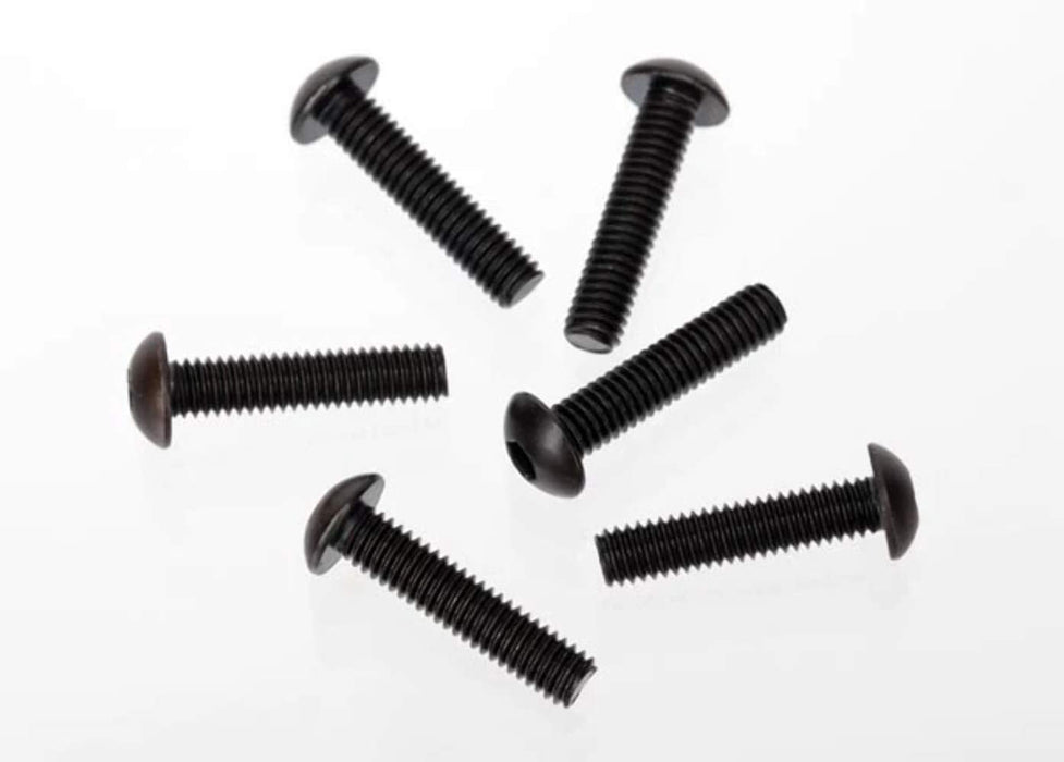 TRAXXAS 3929 Screws 4x18mm Button Head Machine XO-1 (6) TRAC3921