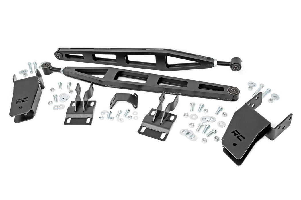 Rough Country Traction Bar Kit Inverted U-Bolts 0-6 Inch Ford F-250 Super Duty (08-16) 51003