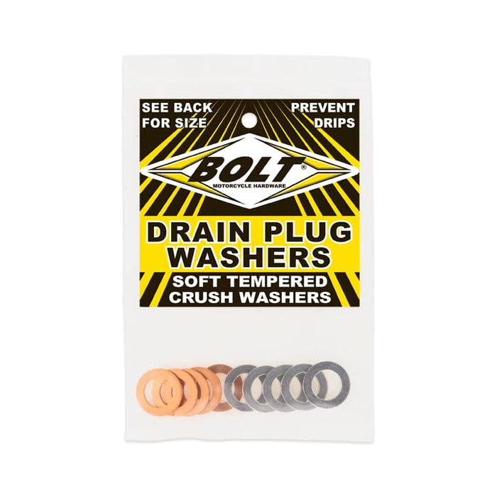 Bolt DPWM12.20-10 Crush Washers 12x20mm 10/Pk 5 Aluminum & 5 Copper