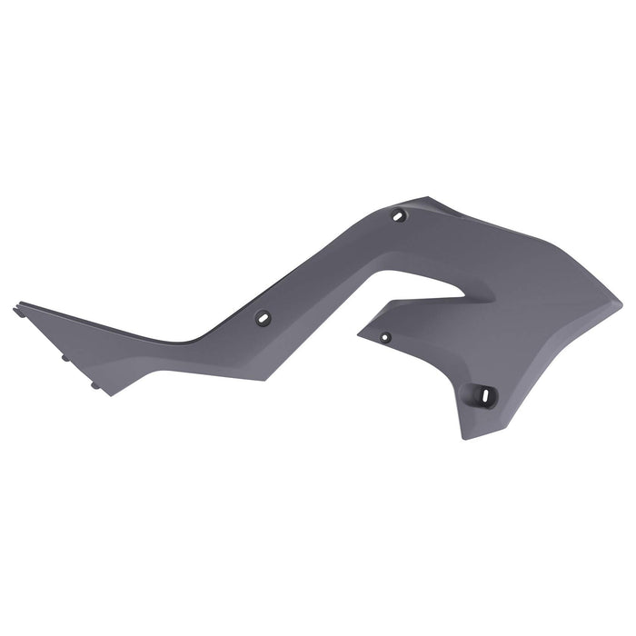 Polisport Radiator Scoops Restyling Nardo Grey Compatible with Kawasaki 8425800003