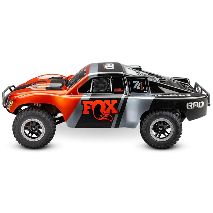 Traxxas 1/10 Slash 2WD VXL clipless w/Magnum 272R Trans FOX RTR (Requires battery & charger): Fox