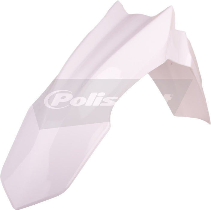 Polisport 8573900002 Front Fender, White