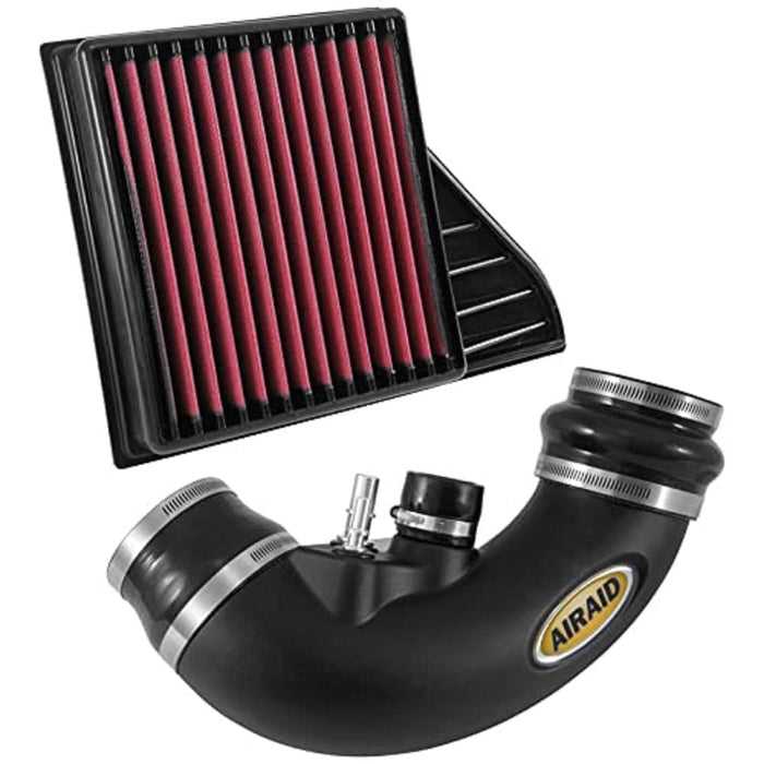 Airaid Cold Air Intake System By K&N: Increased Horsepower, Dry Synthetic Filter: Compatible With 2011-2014 Ford (Mustang Gt) Air- 451-746