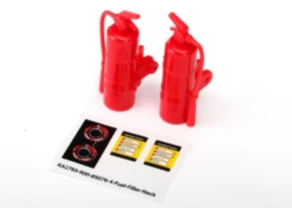 Traxxas 8422 Replica Fire Extinguishers Red