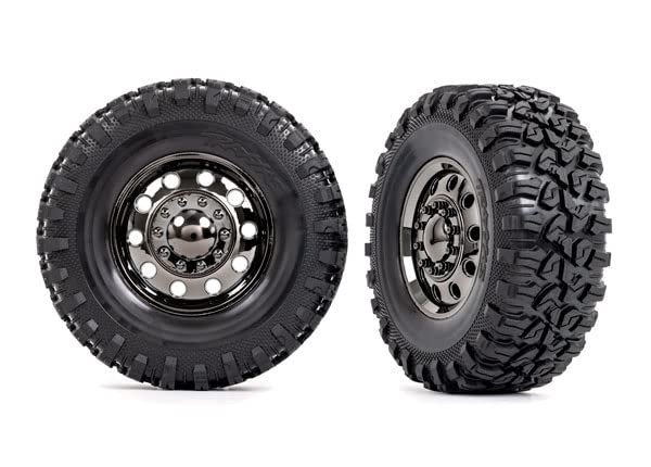 Traxxas 8854 Tires/Wheels TRX-6 2.2' Wheels Canyon RT 4.6x2.2' Tires) Front (2)