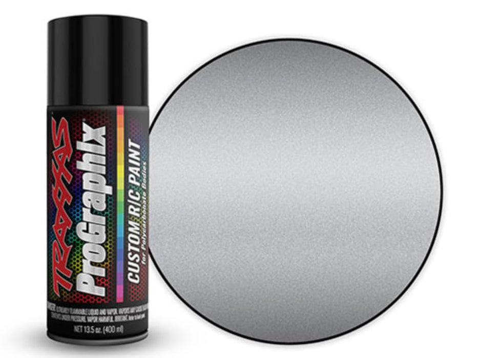 Traxxas 5073X Body Paint Metallic Silver 13.5oz