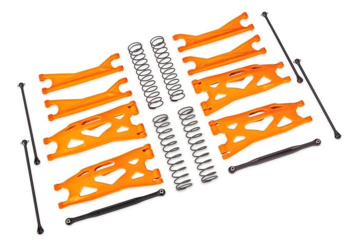 Traxxas 7895T Orange Suspension Kit: X-Maxx WideMaxx