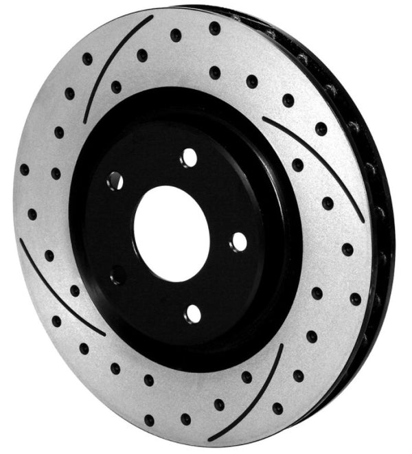 Wilwood Rotor-Front-SRP-C5/C6 Vette L/H-BLK 12.80 x 1.25 5 x 4.76 160-14043-BK