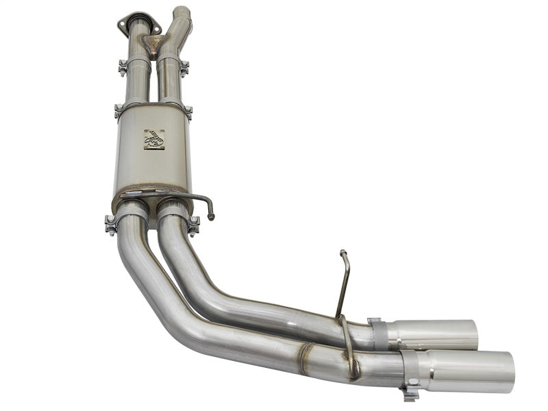 aFe POWER Rebel Series 3in 409 SS Cat Back Exhaust w/ Polished Tips 17 Ford F-150 Raptor V6-3.5L 49-43091-P