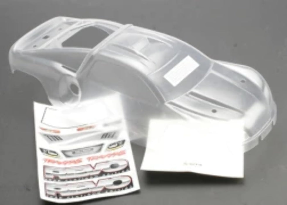 Traxxas 5320 Clear Revo Platinum Edition Body with Decal Sheet