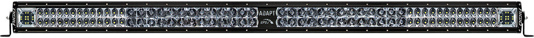 RIGID Adapt E-Series Led Light Bar 50 Inch - Has Built in GPS Guided Adapt Mode Lighting or All On 3 Optic ZONE - Scene, Driving, Spot Beams. 290413