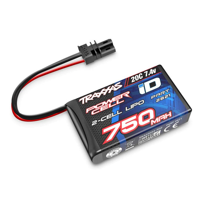 Traxxas 2S Lipo 750 mAh 20C Battery TRA2821