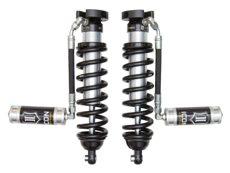 Icon 1996-2004 Tacoma Ext Travel 2.5 Vs Remote Reservoir Coilover Kit 700Lb 58715-700