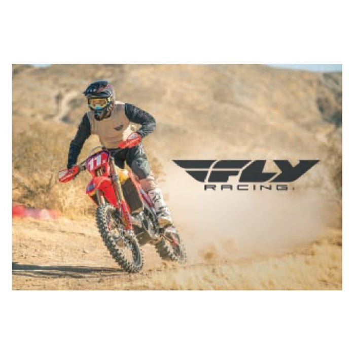 Fly Racing FLY-23-HON-SIGN Fly Honda Wall Sign Mx Promo Sign 2023