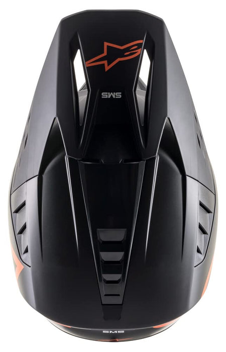 Alpinestars 83033211149-XXL S-M5 Compass Helmet - Matte Black/Orange Fluo (2X)