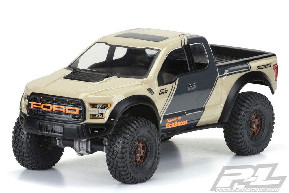 Pro-Line Racing 2017 Ford F-150 Raptor Clr Body 12.3 WB Crawlers PRO351600 Car/Truck  Bodies wings & Decals