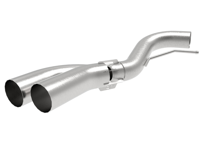 aFe Rebel DPF-Back 409 SS Exhaust System w/Dual Polished Tips 18-19 Ford F-150 V6 3.0L (td) 49-43108-P