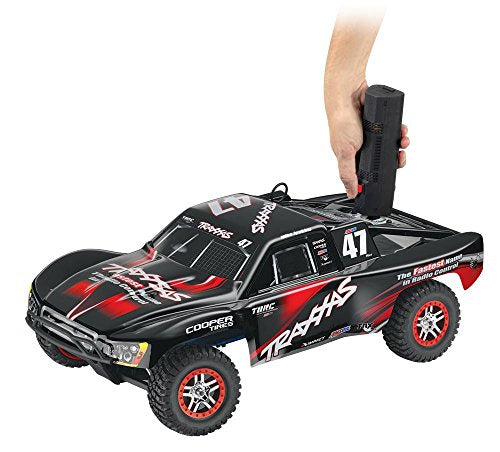 Traxxas Slayer Pro 4X4: Powered 4WD Short Course Racing Truck (1/10 Scale) Red/Black