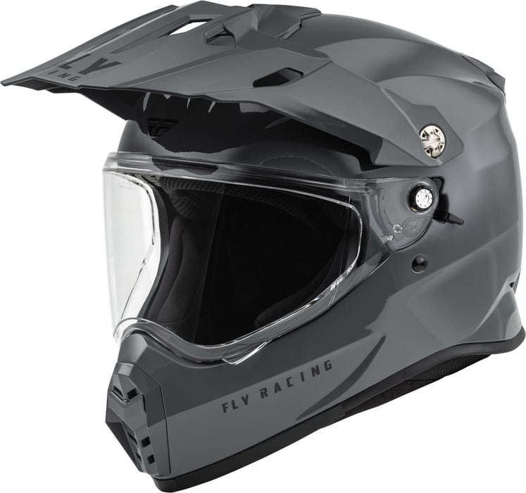 Fly Racing Trekker Helmet (Grey, X-Small)