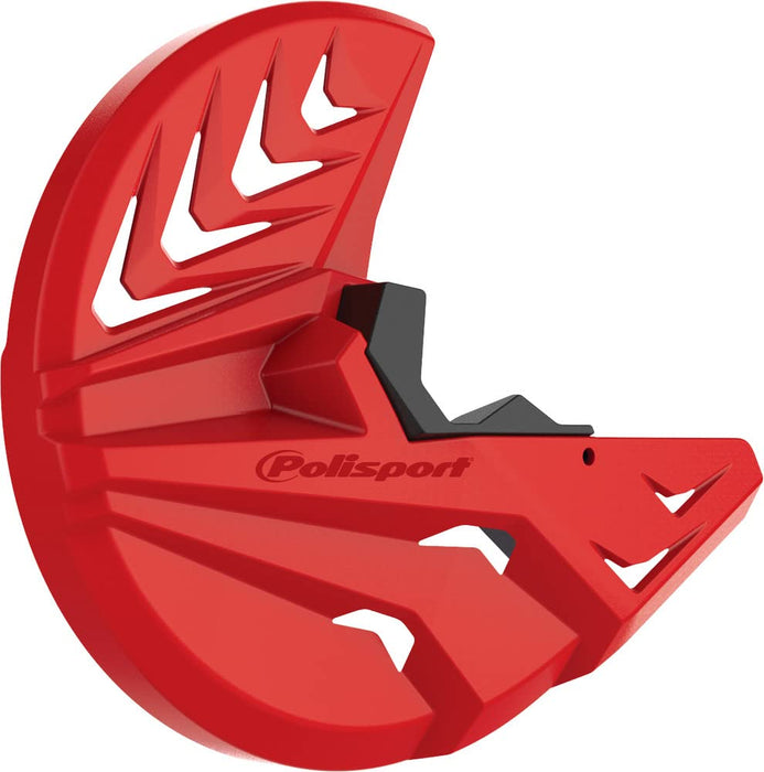 Polisport 8151400007 Disc/Fork Bottom Protector - Red