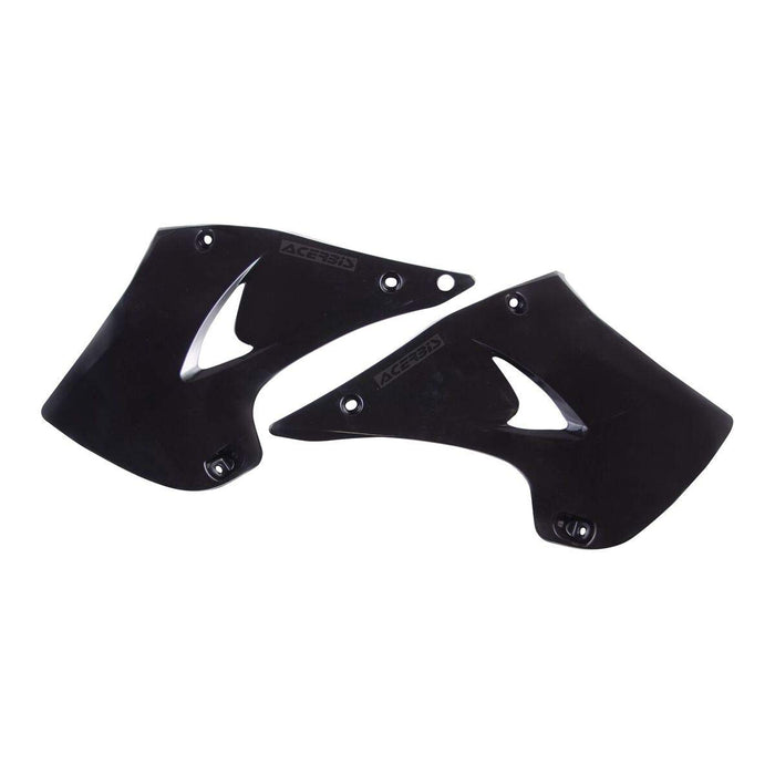 Acerbis Radiator Shroud Set (Black) For 03-07 Kawasaki Kx250 2043690001