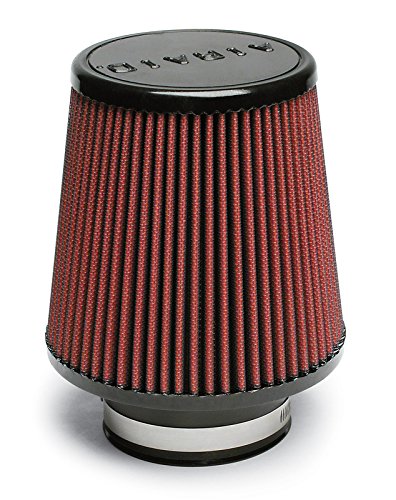 Airaid Universal Clamp-On Air Filter: Round Tapered; 2.5 In (64 Mm) Flange Id; 5 In (127 Mm) Height; 5.375 In (137 Mm) Base; 4.375 In (111 Mm) Top 700-540