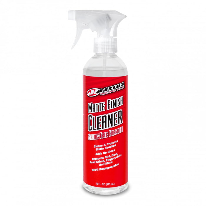 Maxima Racing USA 80-90916 Matte Finish Cleaner, 16 oz , Black