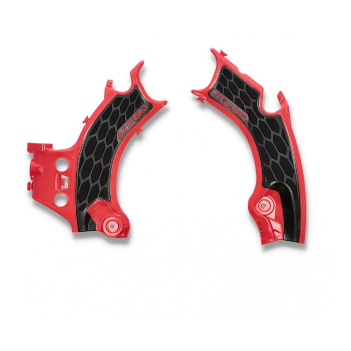 Acerbis X-Grip Frame Guard (RED/BLACK) For 21-23 HONDA CRF450R