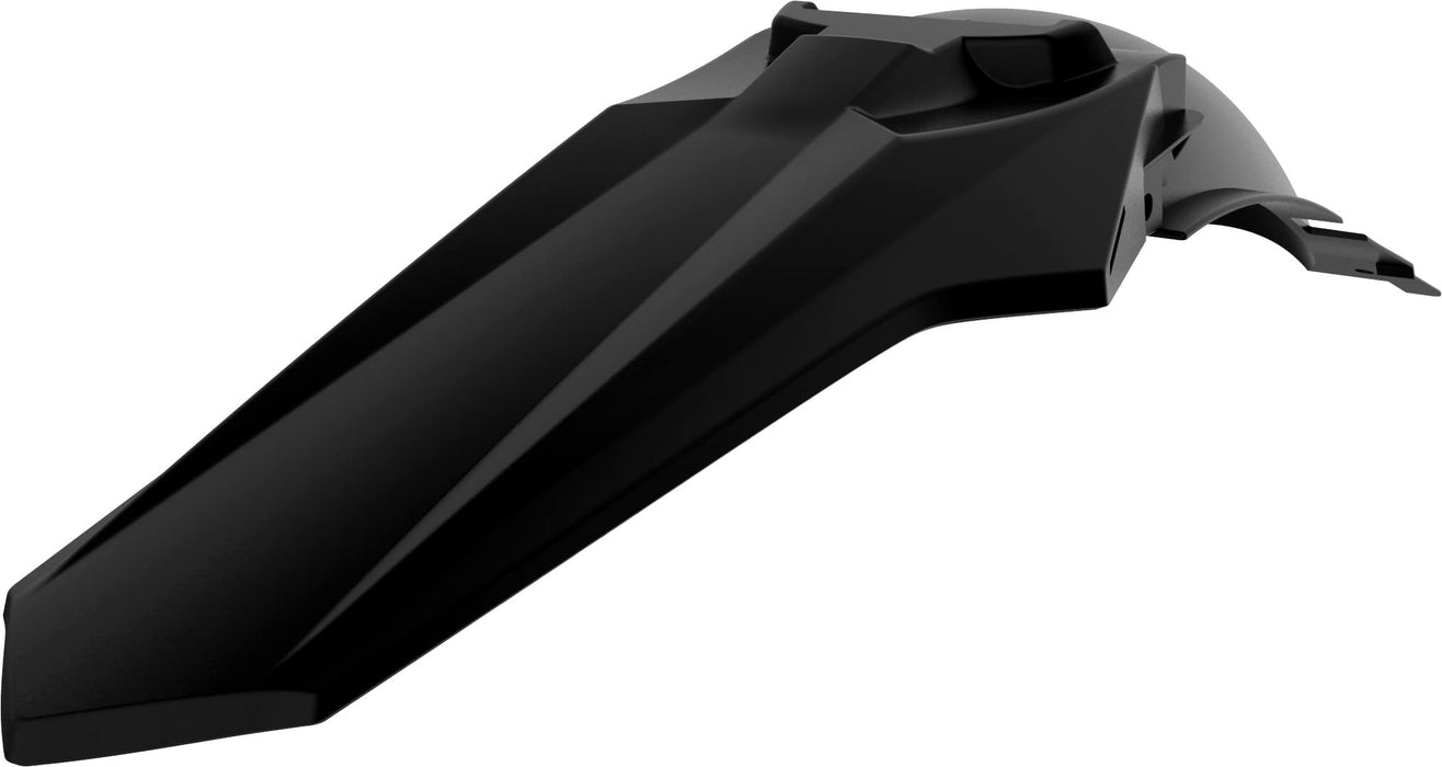 Polisport Rear Fender (Restyle ('19)) (Black) Compatible With 01-08 SUZUKI RM250