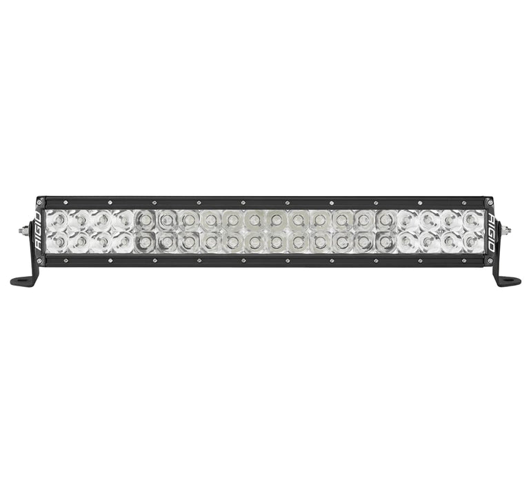 Rigid Industries - E-Series PRO LED Light, Spot/Flood Optic Combo, 20 Inch, Black Housing, Driving Lights, LED Lights, Off Roading Driving Lights, Fits Trucks, UTV, ATV, Pickup Truck & SUV (120313)