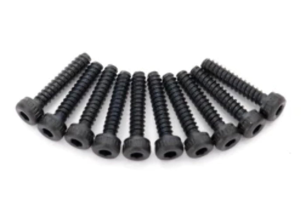 Traxxas TRA8167 Screws 2x10mm Cap-Head self-Tapping (hex Drive) (10)