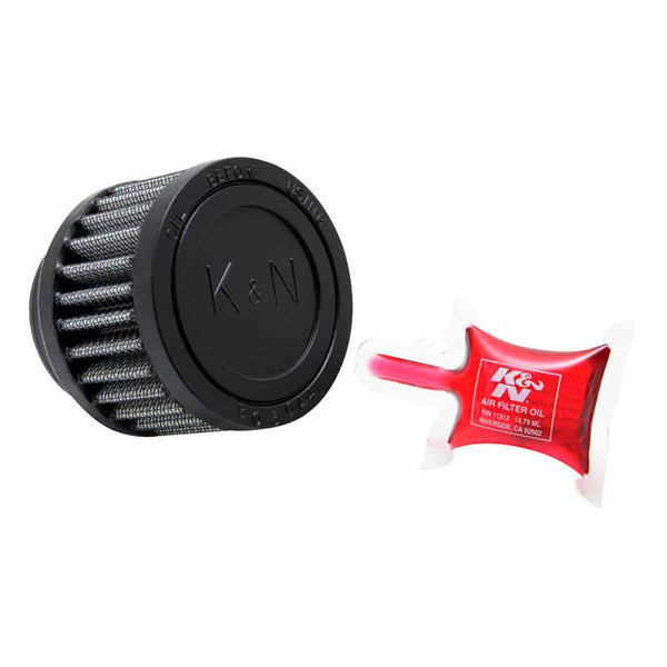 K&N Universal Clamp-On Air Filter: High Performance, Premium, Replacement Engine Filter: Flange Diameter: 2.75 In, Filter Height: 2.625 In, Flange Length: 0.75 In, Shape: Round Tapered, Ru-3390 RU-3390