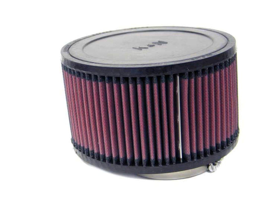 K&N Universal Clamp-On Air Filter: High Performance, Premium, Washable, Replacement Engine Filter: Flange Diameter: 3 In, Filter Height: 4 In, Flange Length: 0.625 In, Shape: Round, Ra-0990 RA-0990