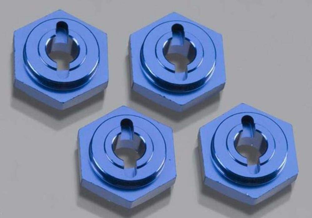 Traxxas 7154X Wheel Hubs Hex Aluminum Blue Anodized 1/16 Vehicles 4-Piece 203-Pack