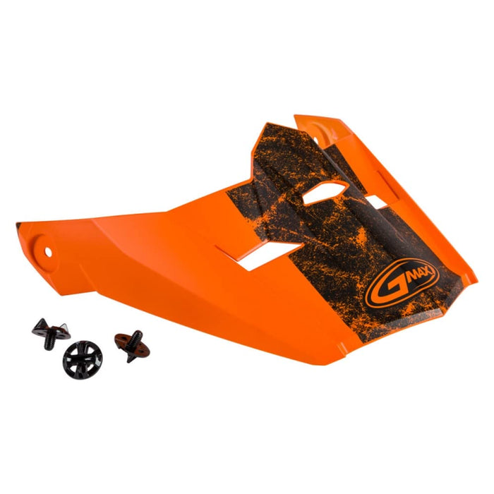 Matte Orange/Black GMAX MX-46Y Dominant Youth Helmet Visor