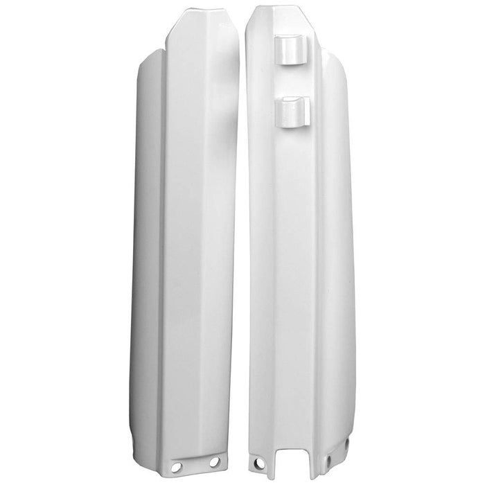 Polisport Lower Fork Protectors White YAMAHA WR250F WR400F YZ125 YZ250 YZ250F YZ426F