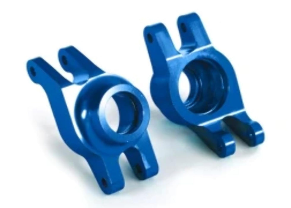 Traxxas 8952X Carriers Stub Axle (Blue-Anodized 6061-T6 Aluminum) (Rear) (2)