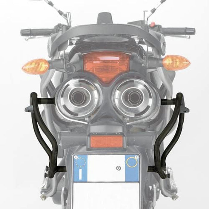 Givi PLX3112 Tubular Side Carrier to Fit V35 PLX Side Case for Suzuki V-Strom 650 and 650XT Schwarz