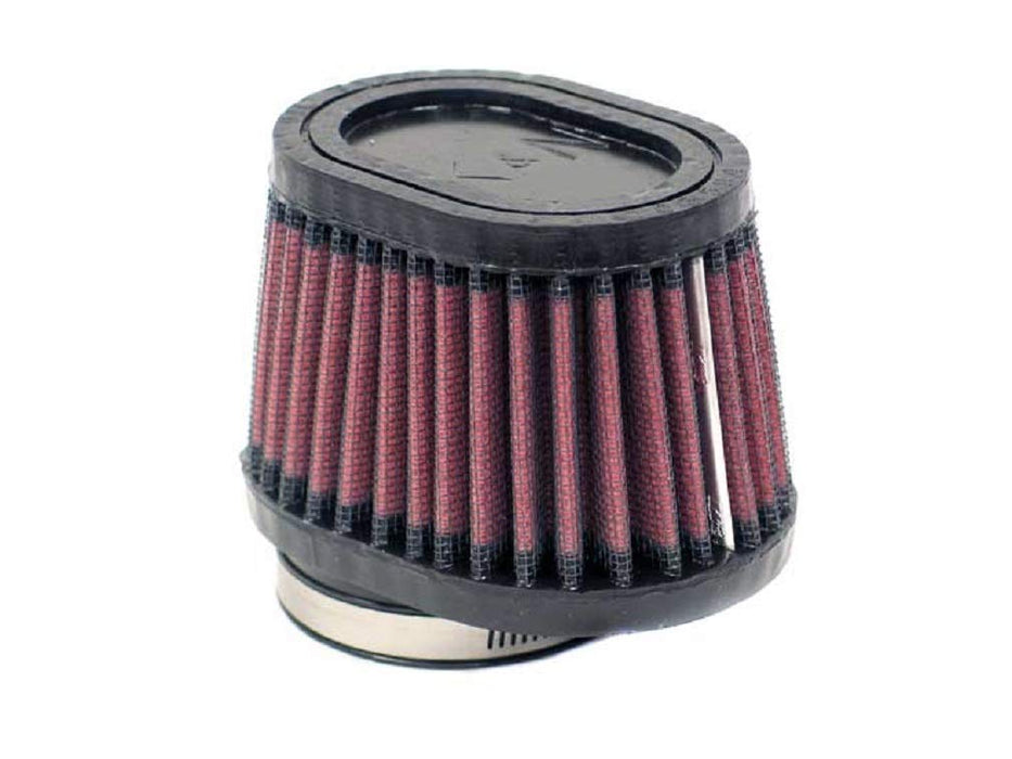 K&N Universal Clamp-On Air Intake Filter: High Performance, Premium, Replacement Air Filter: Flange Diameter: 2.125 In, Filter Height: 2.75 In, Flange Length: 0.625 In, Shape: Oval Straight, Ru-3000 RU-3000