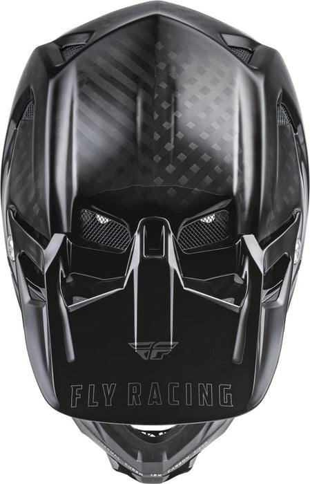 Fly Racing WERX-R Adult Carbon Cycling Helmet (Black, Small)