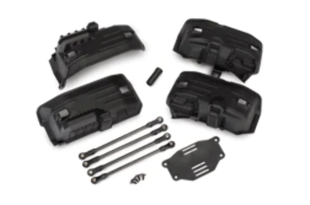 Traxxas 8058 Chassis Conversion kit TRX-4® (Long to Short wheelbase) (includes Rear Upper & Lower Suspension Links Front & Rear Inner fenders Short Female Half Shaft Battery Tray 3x8mm FCS (4))