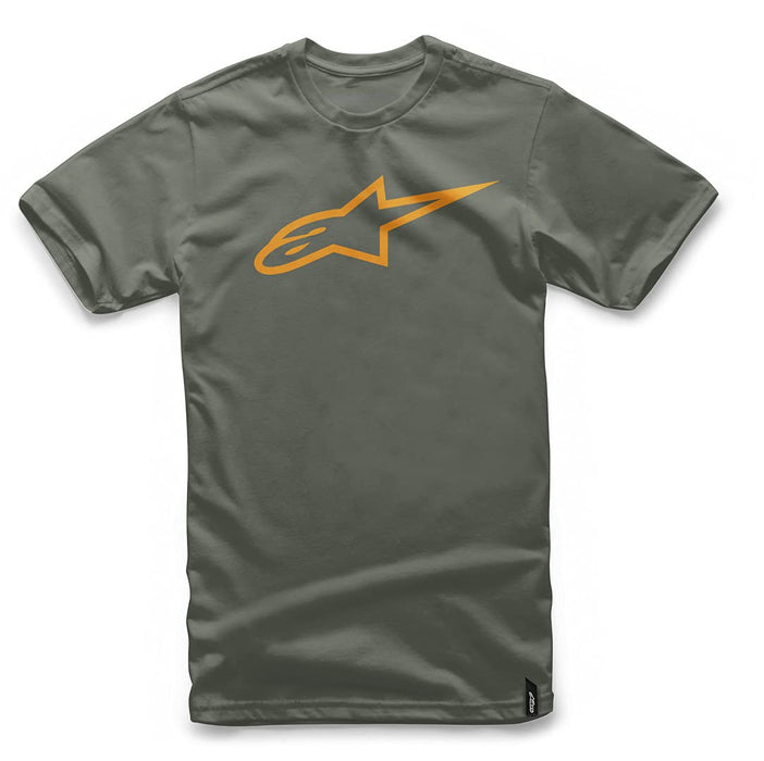 Alpinestars Unisex-Adult Ageless Tee-Military/Orange (2X) (Multi, One Size)