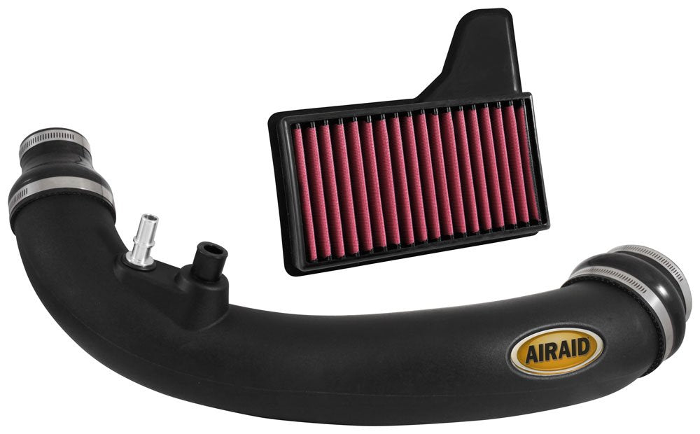 Airaid Cold Air Intake System By K&N: Increased Horsepower, Dry Synthetic Filter: Compatible With 2015-2021 Ford (Mustang) Air- 451-730