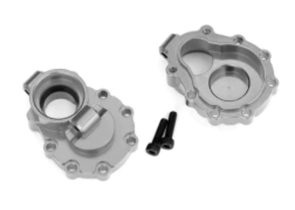 Traxxas TRA8253A - Portal housings Inner (Rear) 6061-T6 Aluminum (Charcoal Gray-Anodized) (2)/ 2.5x10 CS (2)