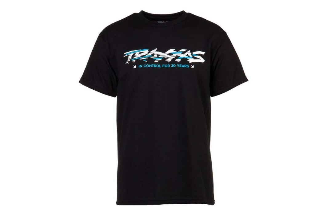 Traxxas Black T-Shirt Sliced Logo, Small 1373-S